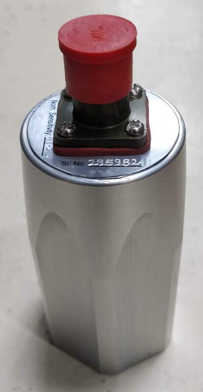 IRD544 - Inductive Velocity Sensor, 14Hz-1KHz, 42.52 mV/mm/sec +/- 8%, 2 Pin MS, 1/4"-28UNF Female