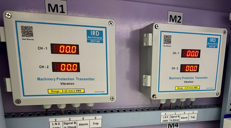 Field Mountable IRD7100 Machinery Protection Transmitter (MPT)