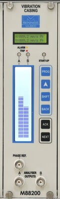 IRD8800, M88200 - Casing Vibration, 2Ch Vibration Input and 1Ch Key Phasor Input