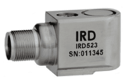 IRD523 - Industrial Vibration Sensor, Side Exit, 100 mV/g, 2 Pin MS, M6x1mm Male