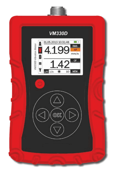 VM330D High Performance Vibration Meter with PC Link