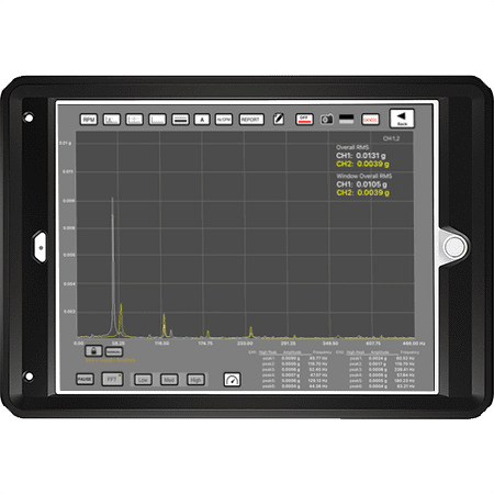 iPADAVAB-BNC 2 Channel Vibration analyser kit with 1 year access to Vibration Analysis Software iPADAVAB-BNC 2 Channel Vibration analyser kit with 1 year access to Vibration Analysis Software