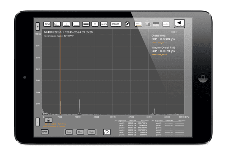 iPADAVAB-W GTI Wireless Vibration Analyser Kit